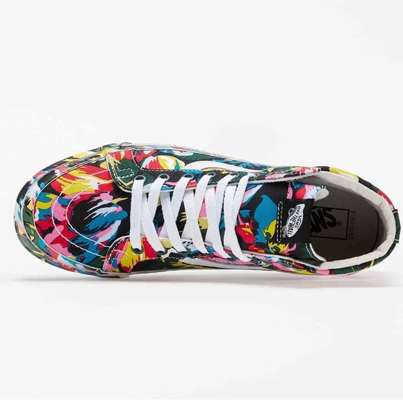 VANS VAULT X KENZO limited edition RARE $215 OG Sk8-hi LX floral shoes UNISEX ! - Picture 4 of 10